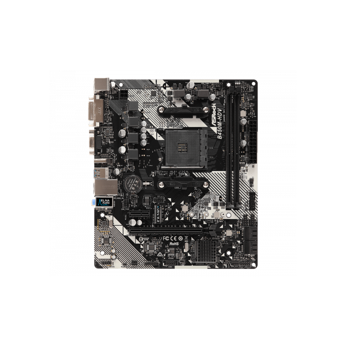 Asrock B450M-HDV R4.0 Zócalo AM4 Micro ATX AMD B450 1