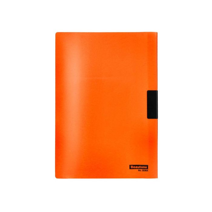 Carpeta Beautone Dossier Pinza Lateral 45301 Polipropildin A4 Naranja 25 H. Pinza Des-Pack De 10 Retractilado 1