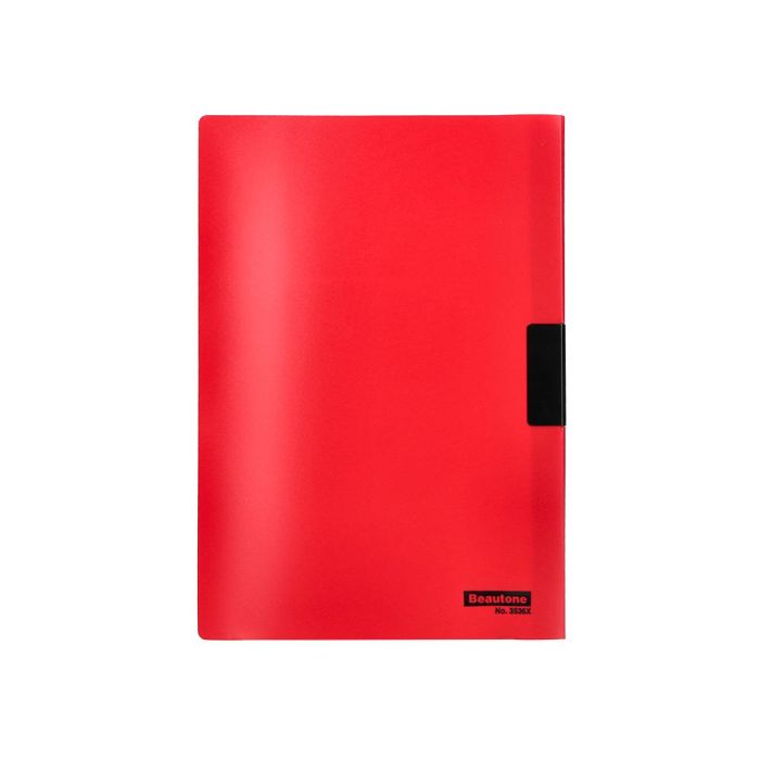 Carpeta Beautone Dossier Pinza Lateral 35360 Polipropildin-A4 Roja 25 H. Pinza Desliz-Pack De 10 Retractilado 2 Carpeta Beautone Dossier Pinza Lateral 35360 Polipropildin-A4 Roja 25 H. Pinza Desliz-Pack De 10 Retractilado 2