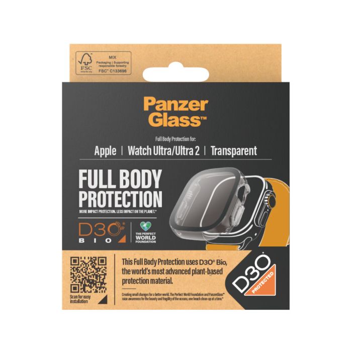 Smartwatch Panzer Glass 3688 Transparente 1