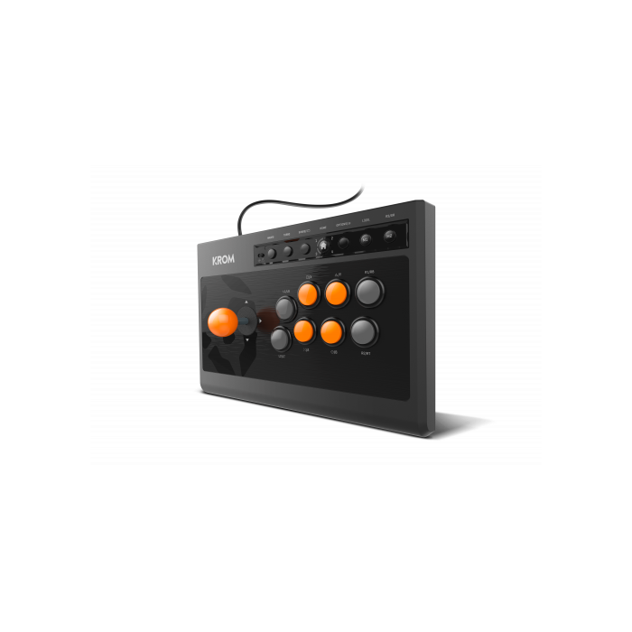Krom Kumite Panel de mandos tipo máquina recreativa PlayStation 4,Playstation,Playstation 3,Xbox One Analógico/Digital USB Negro 3