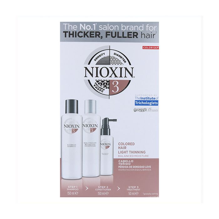 Nioxin Trial Kit Sistema 3 Cabello Teñido Leve