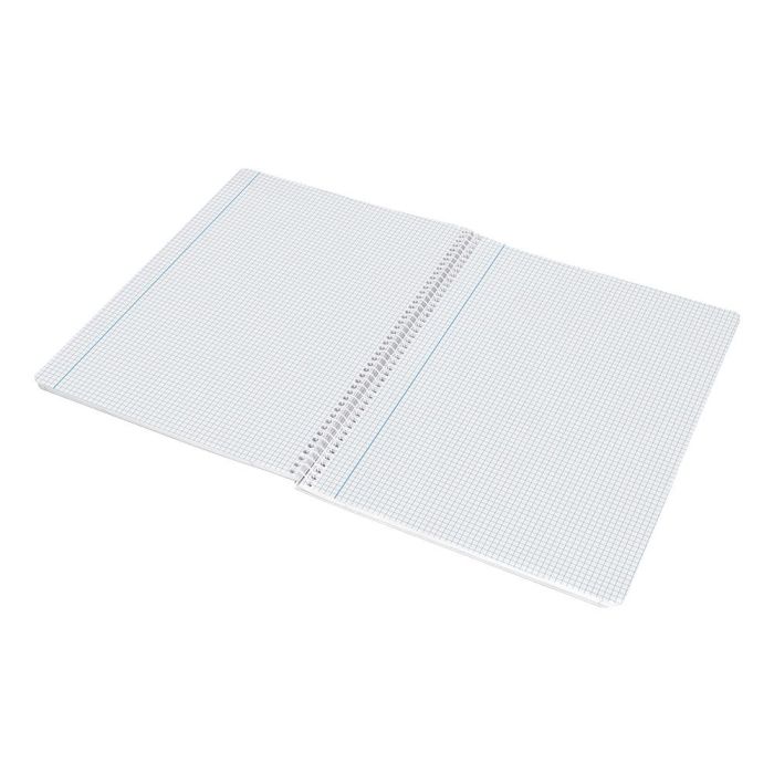 Cuaderno Espiral Liderpapel Folio Smart Tapa Blanda 80H 60 gr Cuadro 3 mm Con Margen Colores Surtidos 10 unidades 5