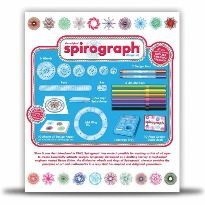 Set de Dibujo Spirograph Silverlit 30 piezas 1