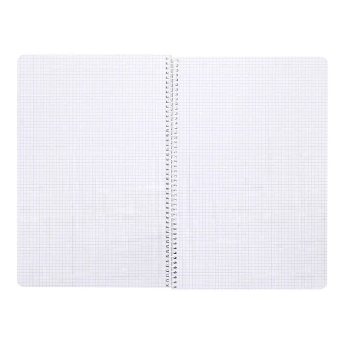 Cuaderno Espiral Liderpapel Folio Smart Tapa Blanda 80H 60 gr Cuadro 5 mm Con Margen Colores Surtidos 10 unidades 4
