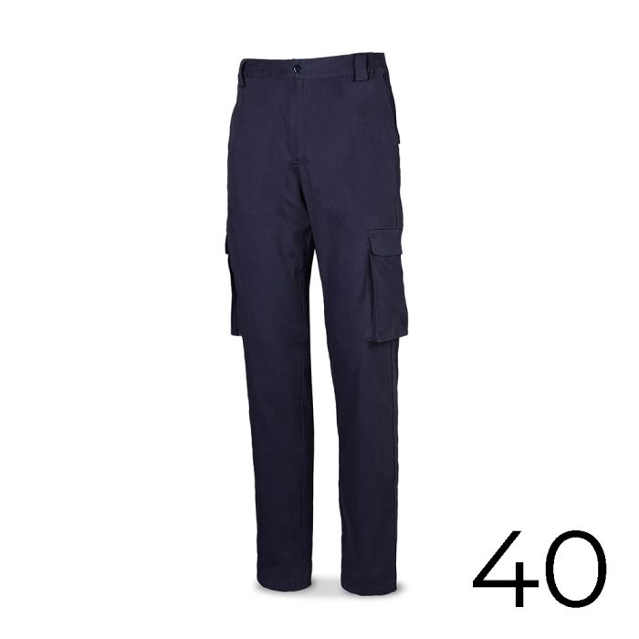 Pantalones de seguridad Stretch 588pbsam Azul marino 40
