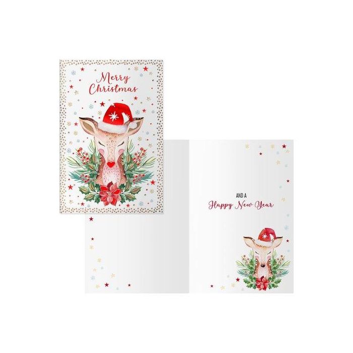 Christmas Dohe 115X170 Bamby 6 unidades