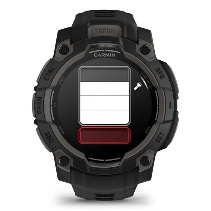 Garmin Instinct 3 Smartwatch AMOLED 1.2" Pantalla Táctil GPS Multibanda SatIQ 45 mm Resistente Monitor de Salud y Linterna Negro 8 Garmin Instinct 3 Smartwatch AMOLED 1.2" Pantalla Táctil GPS Multibanda SatIQ 45 mm Resistente Monitor de Salud y Linterna Negro 8