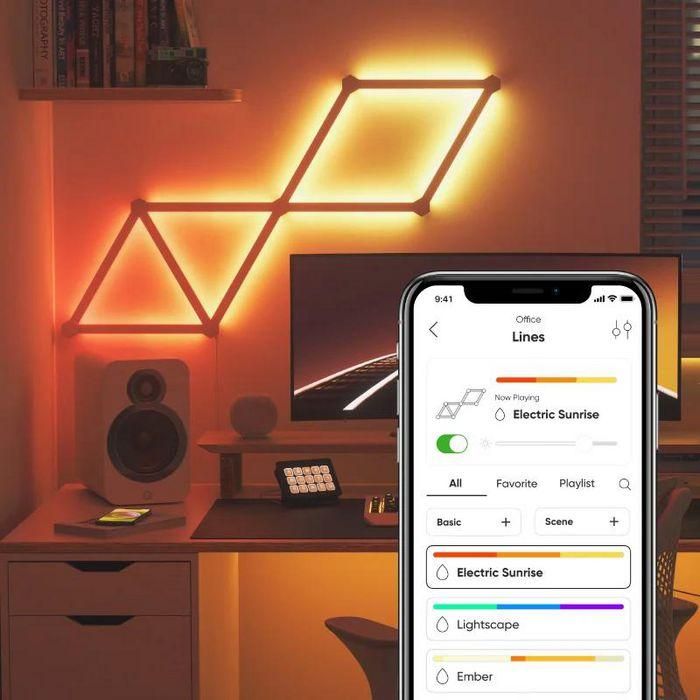 Nanoleaf Lines Starter Kit 9PK 3 Nanoleaf Lines Starter Kit 9PK 3