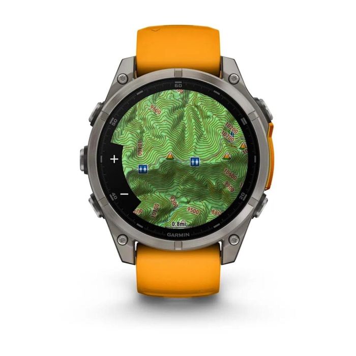 Smartwatch GARMIN Fénix 8 AMOLED Naranja 1,4" Ø 46 mm Ø 47 mm 15 Smartwatch GARMIN Fénix 8 AMOLED Naranja 1,4" Ø 46 mm Ø 47 mm 15