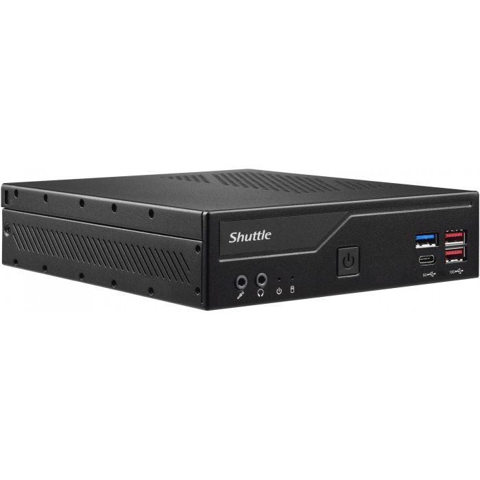 Shuttle DH670V2 Barebone Mini PC Intel H670 LGA 1700 DDR4-SDRAM SATA III PCIe para 2.5"/M.2 1.35L