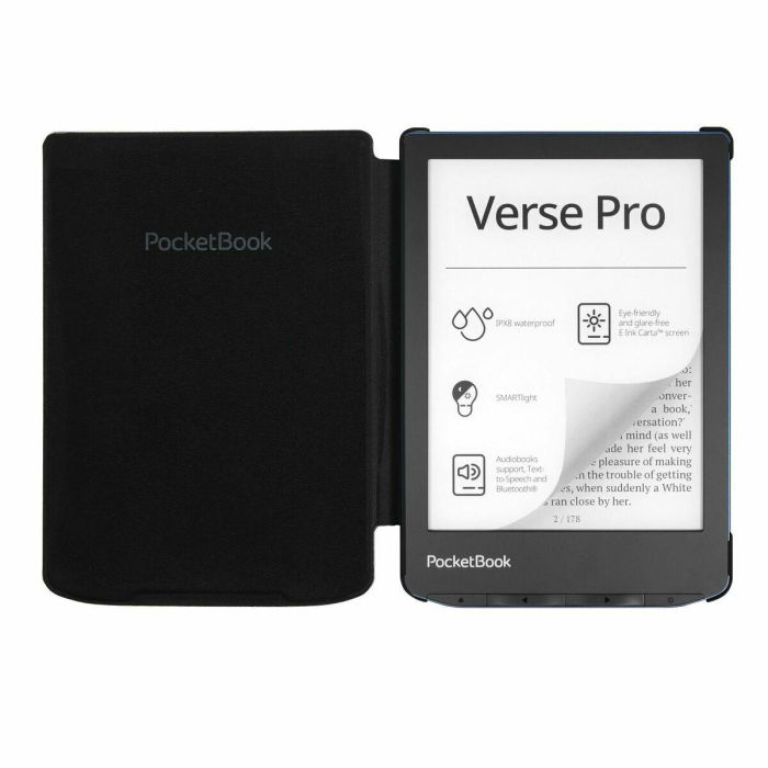 Pocketbook Funda Carcasa Shell Series Negra 6" Compatible con Pocketbook Verse y Verse Pro 2 Pocketbook Funda Carcasa Shell Series Negra 6" Compatible con Pocketbook Verse y Verse Pro 2