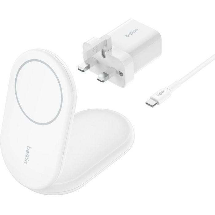 Cargador Inalámbrico Belkin WIB007VFWH Blanco 1 Cargador Inalámbrico Belkin WIB007VFWH Blanco 1