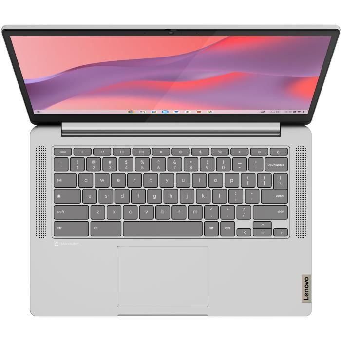 Computadora Chromebook Lenovo IdeaPad Slim 3 14M868 | 14'' FHD - MT8186 - 4 GB RAM - 128 GB SSD - Chrome OS - AZERTY 2