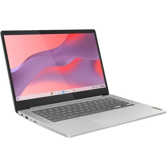 Computadora Chromebook Lenovo IdeaPad Slim 3 14M868 | 14'' FHD - MT8186 - 4 GB RAM - 128 GB SSD - Chrome OS - AZERTY 5