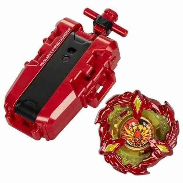 Hasbro HAS5010996256607 Beyblade X, Paquete de Peonza Soar Phoenix 9-60GF con Lanzador de Cuerda de Lujo 2