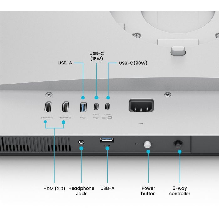 BenQ MA270U Monitor 27" IPS 4K UHD (3840x2160) 5ms 60Hz DisplayHDR 400 USB-C HDMI DP Pivot Altura 2 BenQ MA270U Monitor 27" IPS 4K UHD (3840x2160) 5ms 60Hz DisplayHDR 400 USB-C HDMI DP Pivot Altura 2