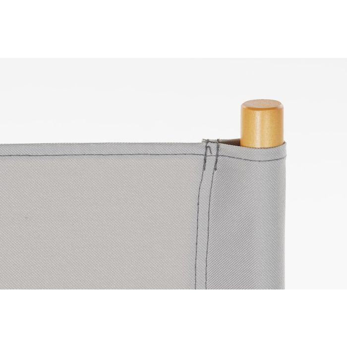 DKD Home Decor Silla Terraza Y Jardin Gris Natural 48 x 87 x 56 cm 4