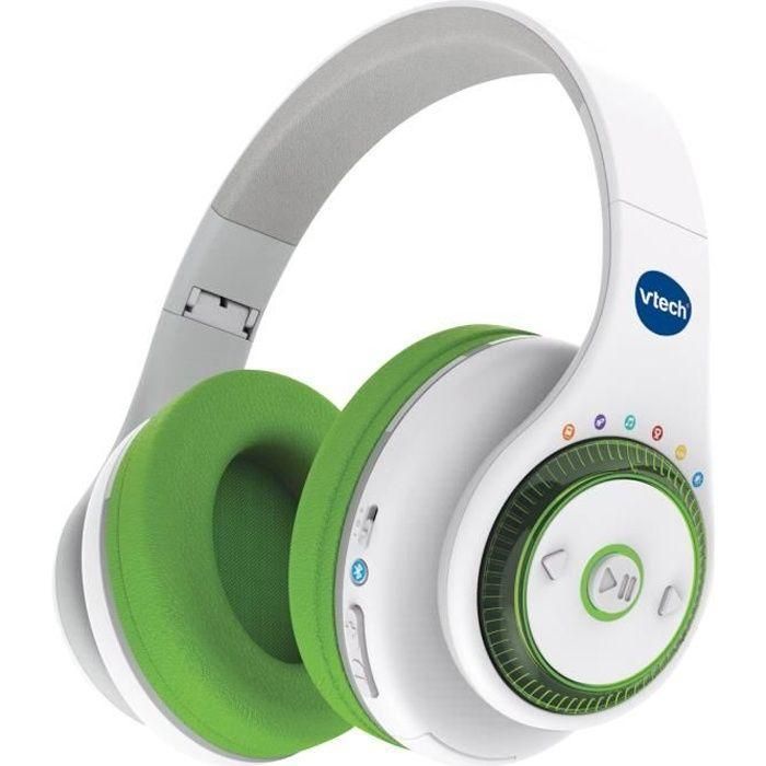 VTech Kidipods Max - Auriculares interactivos 7 en 1 para niños con contenido de audio integrado y calidad de sonido limitada a 85dB 0 VTech Kidipods Max - Auriculares interactivos 7 en 1 para niños con contenido de audio integrado y calidad de sonido limitada a 85dB 0