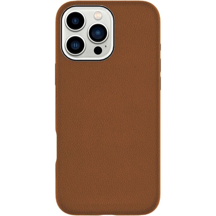 eSTUFF iPhone 16 Pro INFINITE VENICE Magnetic Leather Cover - Brown - 86% recycled plastic eSTUFF iPhone 16 Pro INFINITE VENICE Magnetic Leather Cover - Brown - 86% recycled plastic