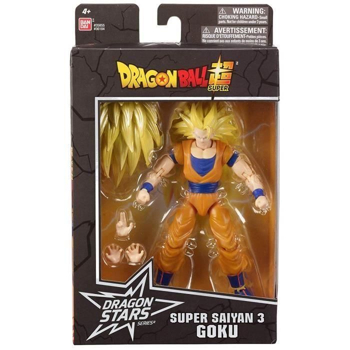 Figura Super Saiyan 3 Goku Dragon Stars 36184 Bandai 3 Figura Super Saiyan 3 Goku Dragon Stars 36184 Bandai 3