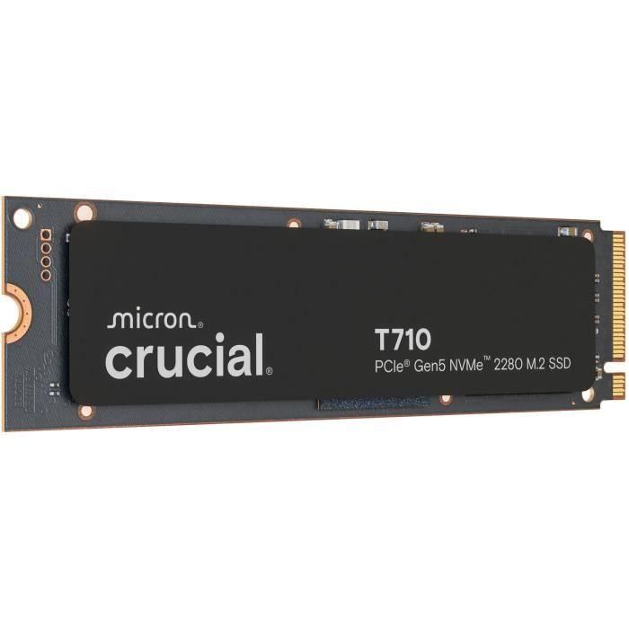 Crucial CRU0649528945907 Disco duro SSD T710 1 TB PCIe Gen5 NVMe M.2 1