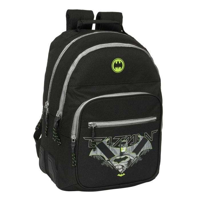 Mochila Escolar Batman Game over Negro 32 x 42 x 15 cm