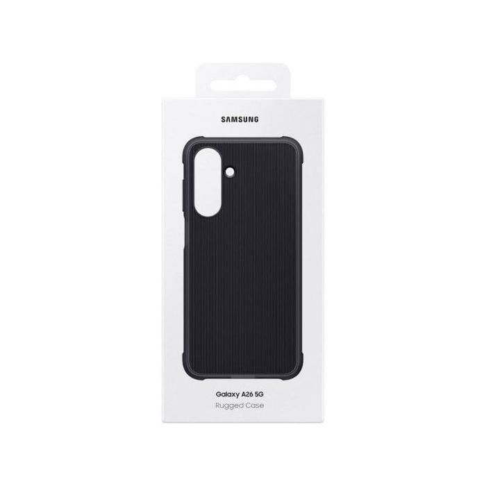 Samsung SAM1742606866749 Carcasa trasera reforzada negra para Galaxy A26 5G 5
