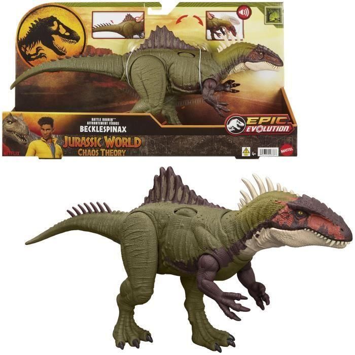 Jurassic World - Enfrentamiento feroz - Figura de acción Becklespinax HXF52