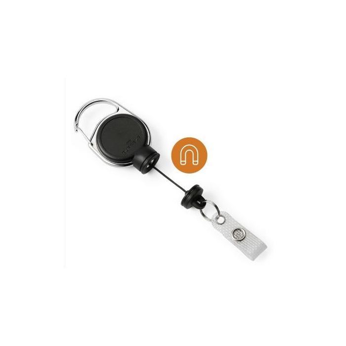 Durable cordón extensible para identificador extra strong negro Durable cordón extensible para identificador extra strong negro