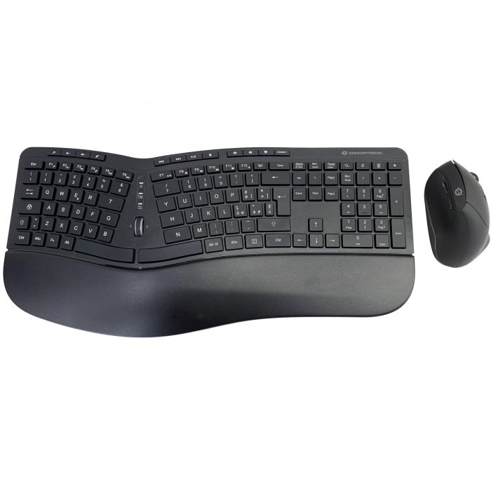 CONCEPTRONIC Wireless Keyboard+Mouse.ergo.Layout italien. sw 0 CONCEPTRONIC Wireless Keyboard+Mouse.ergo.Layout italien. sw 0