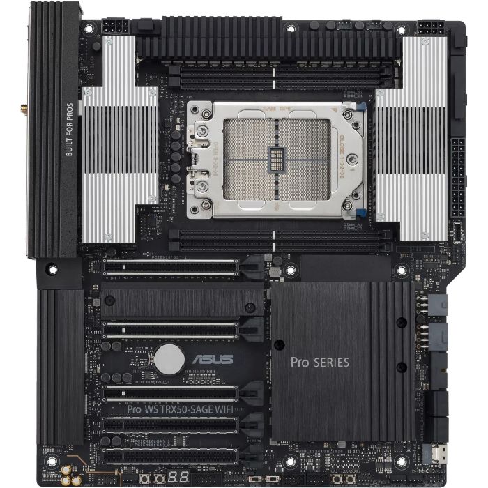 ASUS Pro WS TRX50-SAGE WiFi Placa Base AMD TRX50 Socket sTR5, DDR5, Wi-Fi 7, 90MB1FZ0-M0EAY0 1 ASUS Pro WS TRX50-SAGE WiFi Placa Base AMD TRX50 Socket sTR5, DDR5, Wi-Fi 7, 90MB1FZ0-M0EAY0 1
