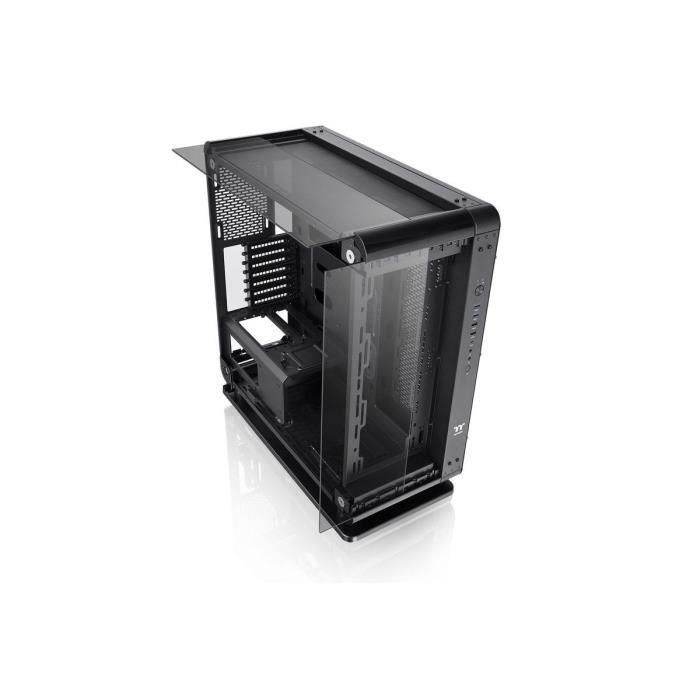 THERMALTAKE Core P6 TG (Negro) - Caja sin fuente de alimentación - Mid tower - Formato ATX 4 THERMALTAKE Core P6 TG (Negro) - Caja sin fuente de alimentación - Mid tower - Formato ATX 4