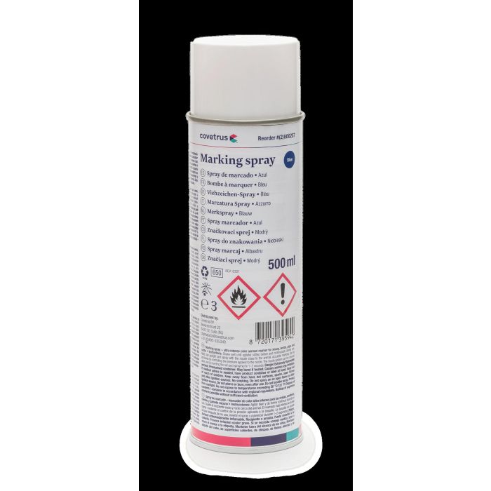 Covetrus Spray De Marcado Animal 500 mL Azul - Tinte de Secado Rápido