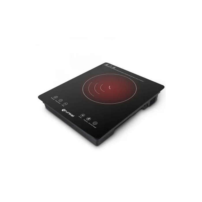 Grunkel Placa de Inducción 2000W Panel Táctil Negro