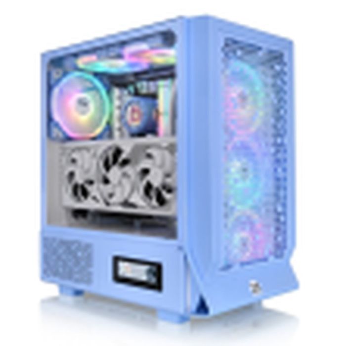 Caja Semitorre ATX THERMALTAKE CERES 330 TG HYDRANGEA Azul 1