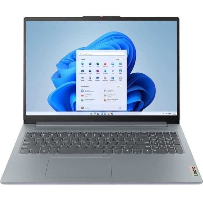 Portátil Lenovo Ideapad Slim 3 16IAH8 | 16'' WUXGA - INTEL i5-12450H - 16GB RAM - 512GB SSD - Windows 11 - AZERTY