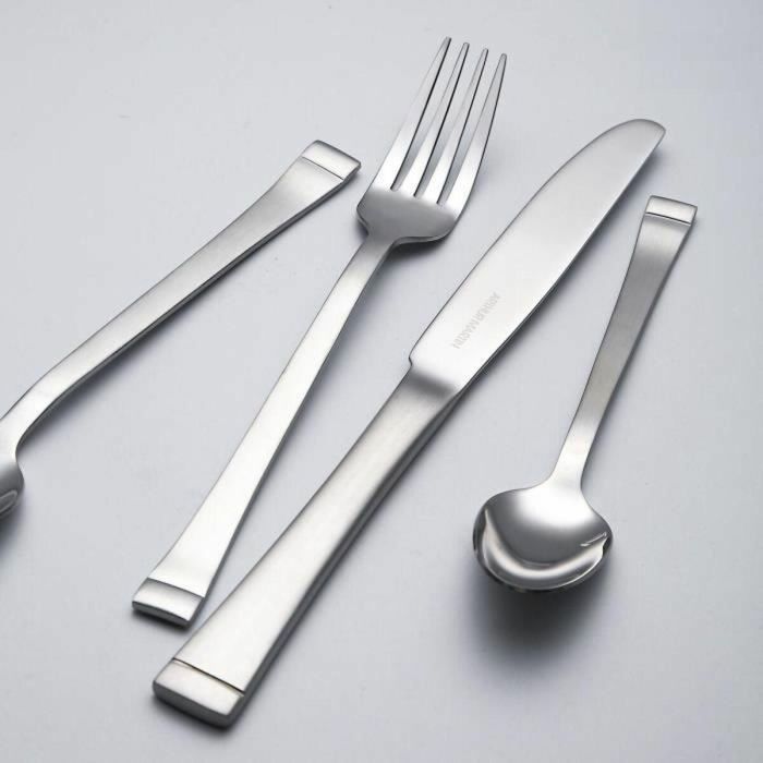 Cubertería Arthur Martin AM3902 Gris Acero Inoxidable 24 Piezas 3