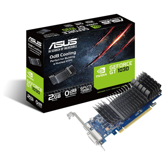 Asus Tarjeta Gráfica GeForce GT 1030 2GB GDDR5 90YV0AT0-M0NA00 2 Asus Tarjeta Gráfica GeForce GT 1030 2GB GDDR5 90YV0AT0-M0NA00 2