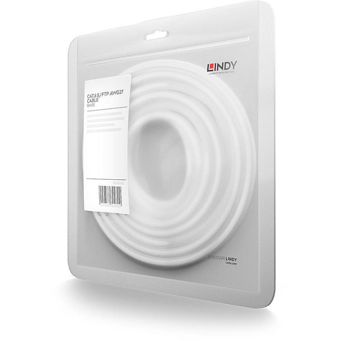 LINDY 47796 Cable Patch Cat6 S/FTP, Blanco, 5.00m 1