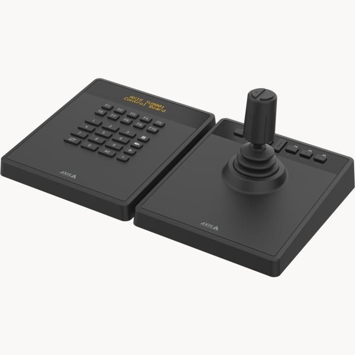 Axis TU9001 Sistema Modular de Control para Cámaras PTZ y Gestión de Video con Joystick 3-Ejes y Teclado LCD USB 0 Axis TU9001 Sistema Modular de Control para Cámaras PTZ y Gestión de Video con Joystick 3-Ejes y Teclado LCD USB 0