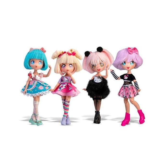Muñeca hello kitty con15 puntos de articulacion y accesorios 19.5 cm. - modelos surtidos 10 Muñeca hello kitty con15 puntos de articulacion y accesorios 19.5 cm. - modelos surtidos 10