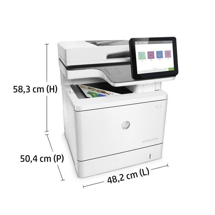 HP Color LaserJet Enterprise Flow MFP M578c, Laser, 1200 x 1200dpi, 38ppm, A4, 1250MB, CGD, 8" 9 HP Color LaserJet Enterprise Flow MFP M578c, Laser, 1200 x 1200dpi, 38ppm, A4, 1250MB, CGD, 8" 9