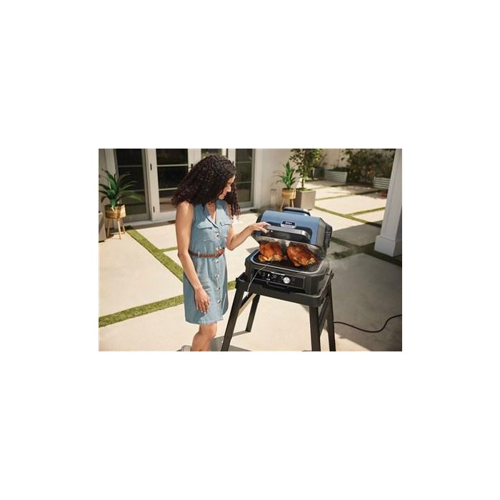 Ninja OG901EU Barbacoa Eléctrica de Exterior con Ahumador y Freidora de Aire ProConnect XL 12 Ninja OG901EU Barbacoa Eléctrica de Exterior con Ahumador y Freidora de Aire ProConnect XL 12