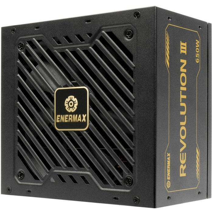 650W Enermax Power Supply 650W Revolution3 80+ Gold Black FULLMOD 2 650W Enermax Power Supply 650W Revolution3 80+ Gold Black FULLMOD 2