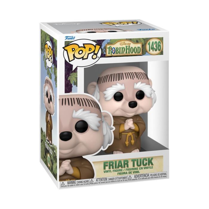 Funko Pop Disney Robin Hood Fraile 1 Funko Pop Disney Robin Hood Fraile 1
