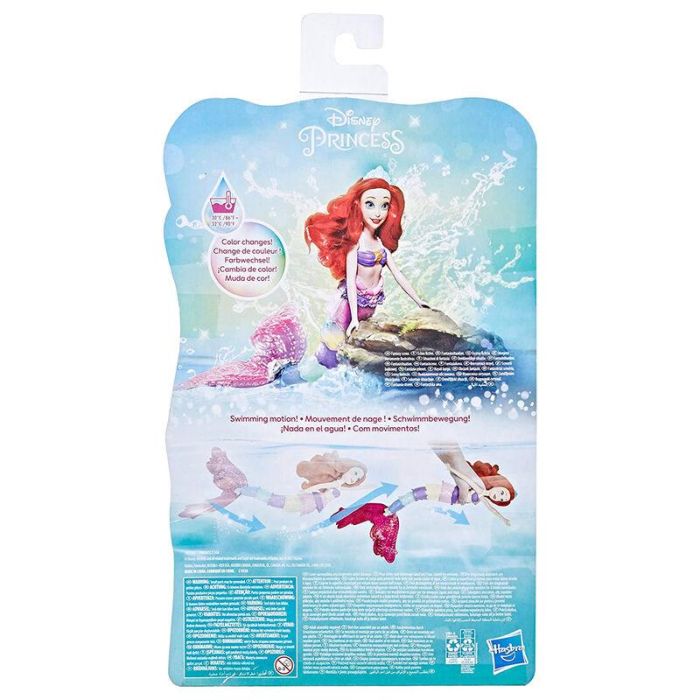 Muñeca Brillo Real Ariel La Sirenita Disney 3 Muñeca Brillo Real Ariel La Sirenita Disney 3