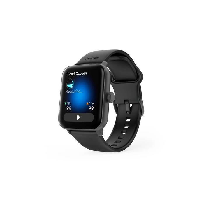 Smartwatch Hama 00178619 6010 Negro 0 Smartwatch Hama 00178619 6010 Negro 0
