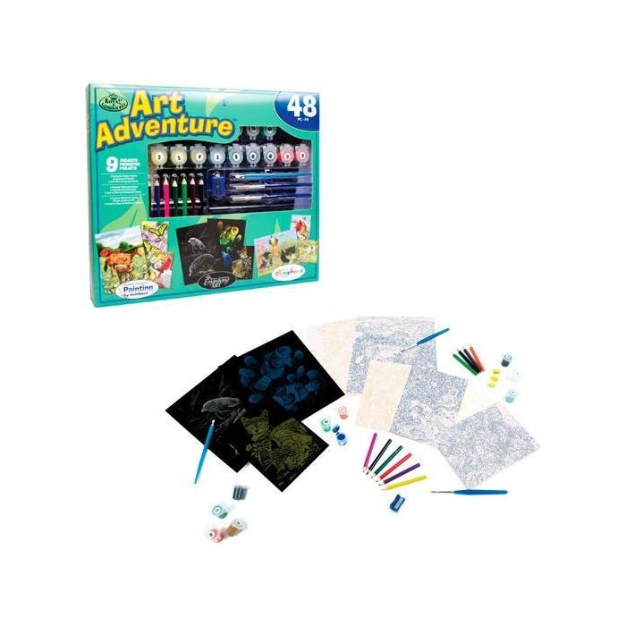 Royal Langnickel Juego De Arte Adventure Super Value 9 Proyectos Royal Langnickel Juego De Arte Adventure Super Value 9 Proyectos