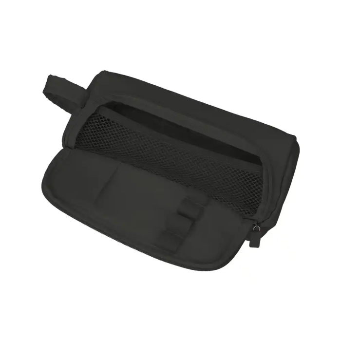 Liderpapel Estuche Portatodo Minibag Negro 2 Cremalleras, 2 Compartimentos, 90x210x75 mm 4